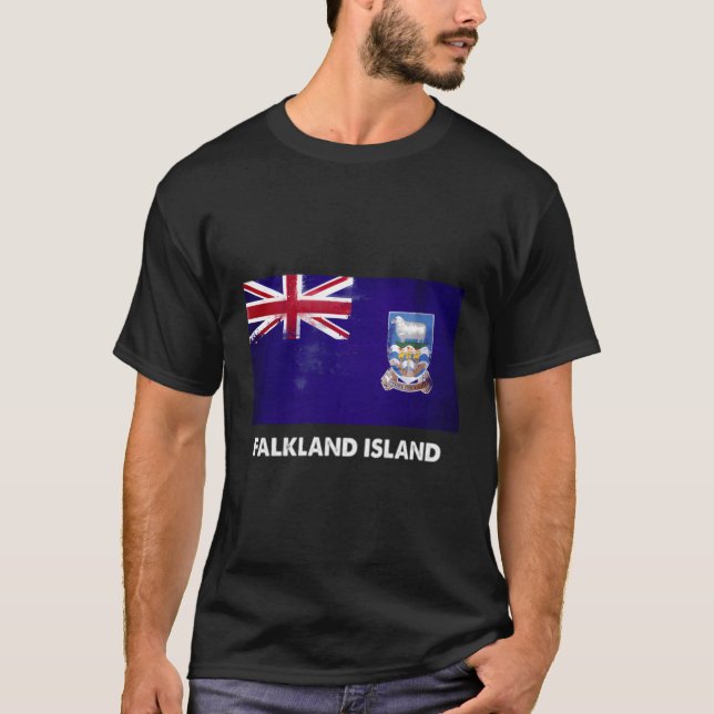 Camiseta Bandera de las Islas Malvinas (Anverso)