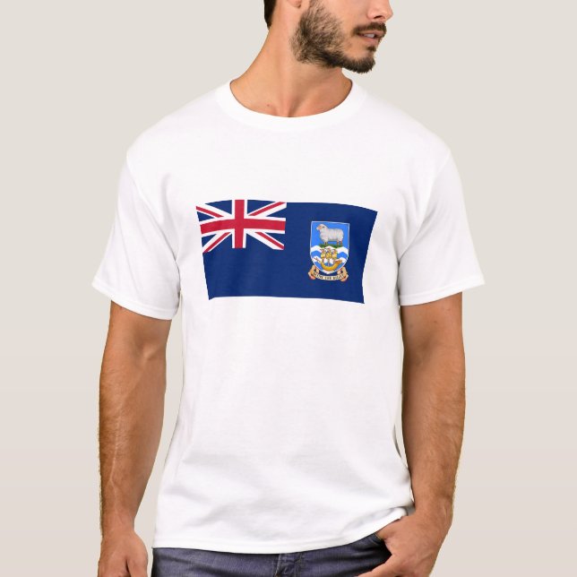 Camiseta Bandera de las Islas Malvinas (Anverso)