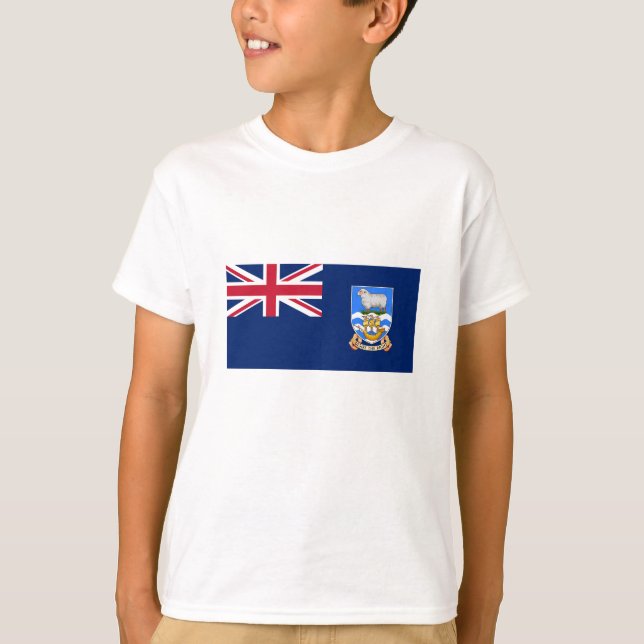 Camiseta Bandera de las Islas Malvinas (Anverso)
