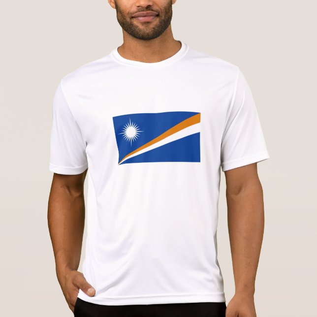 Camiseta Bandera de las Islas Marshall (Anverso)