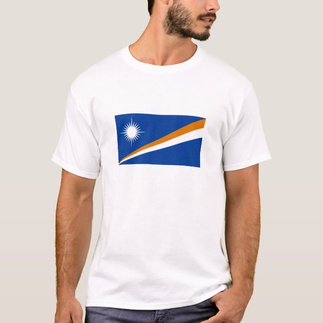 Camiseta Bandera de las Islas Marshall (Anverso)