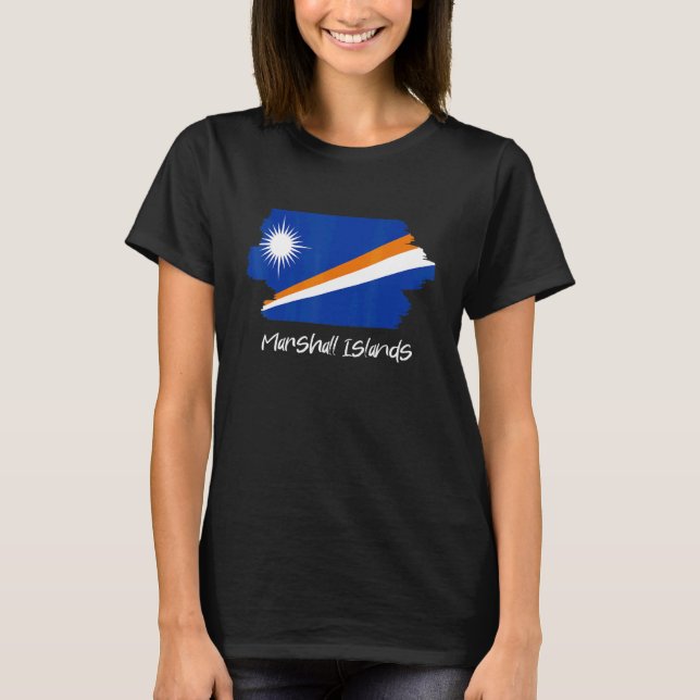 Camiseta Bandera de las Islas Marshall (Anverso)
