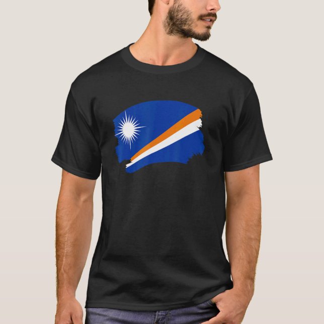 Camiseta Bandera de las Islas Marshall 2 (Anverso)