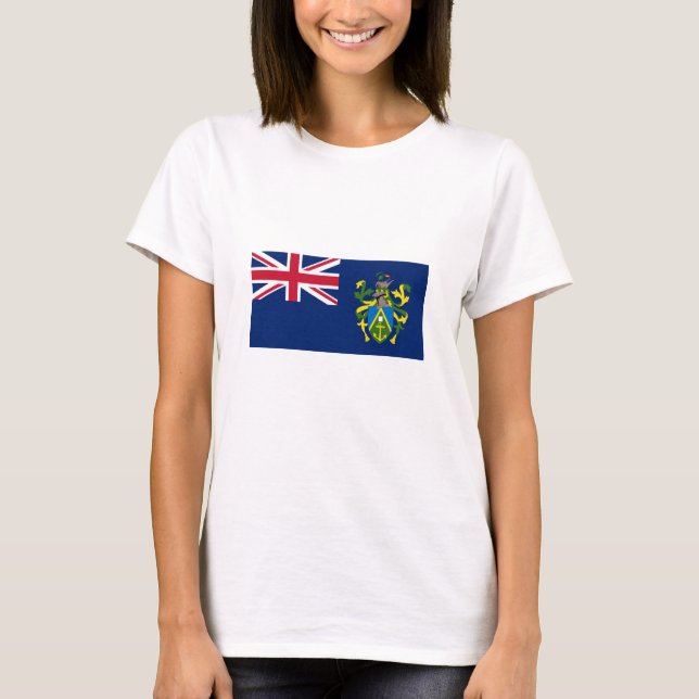 Camiseta Bandera de las Islas Pitcairn (Anverso)