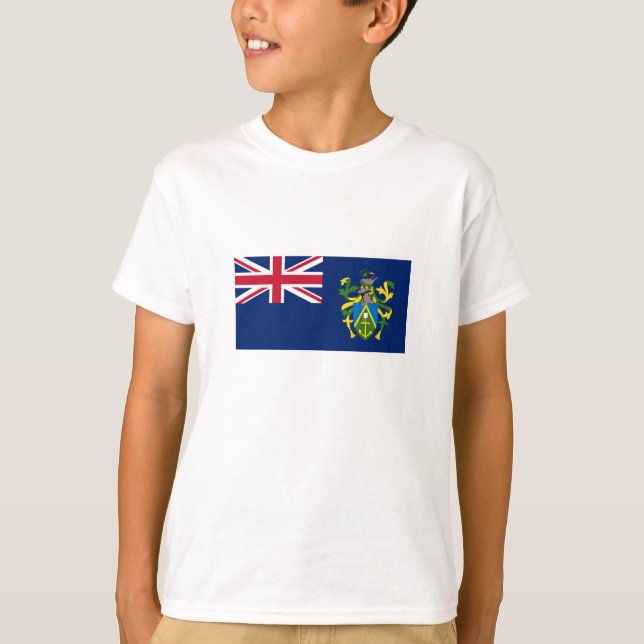 Camiseta Bandera de las Islas Pitcairn (Anverso)