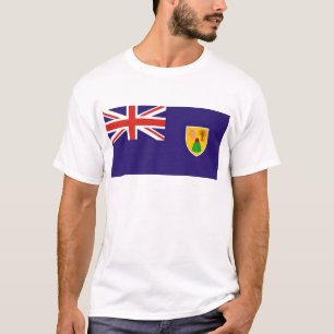 Camiseta Bandera de las Islas Turcas y Caicos