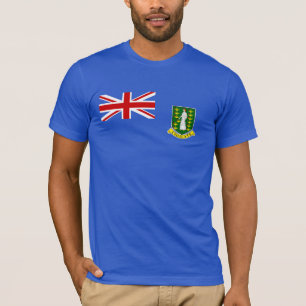 Camiseta Bandera de las Islas Vírgenes Británicas