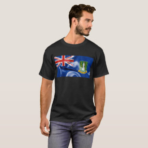 Camiseta Bandera de las Islas Vírgenes Británicas