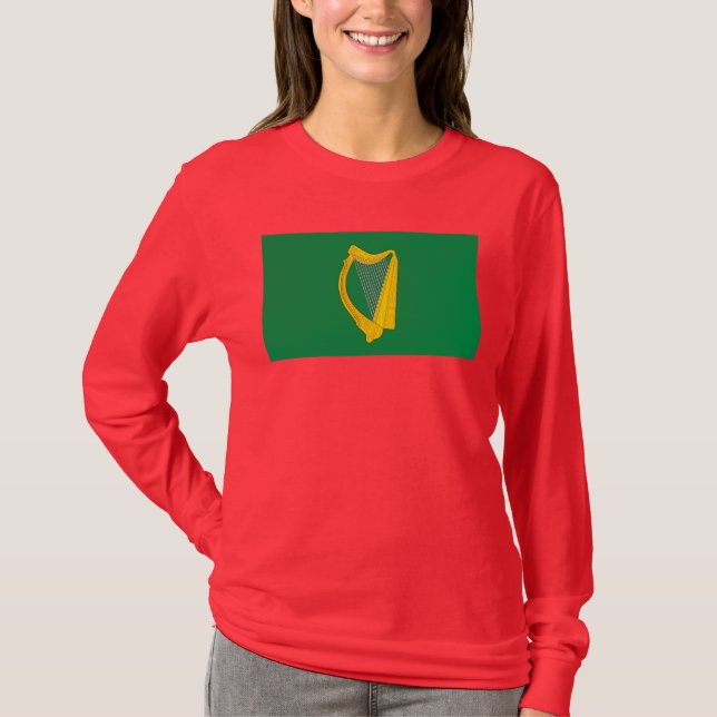 Camiseta Bandera de Leinster (Anverso)