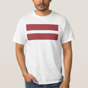 Camiseta Bandera de Letonia