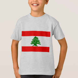 Camiseta Bandera de Líbano