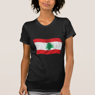 Camiseta Bandera de Líbano
