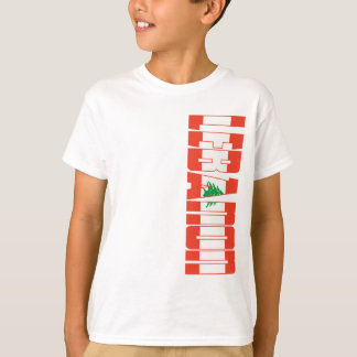 Camiseta Bandera de Líbano