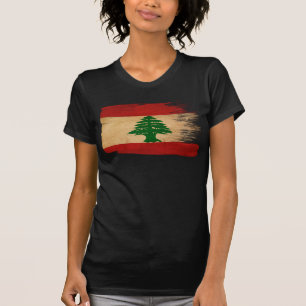 Camiseta Bandera de Líbano