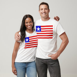 Camiseta Bandera de Liberia