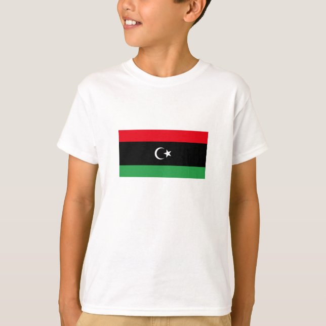 Camiseta Bandera de Libia (Anverso)