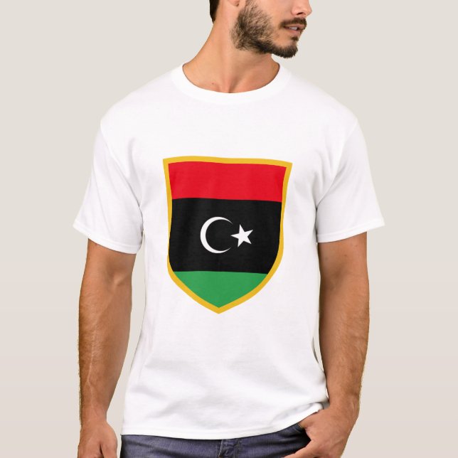 Camiseta Bandera de Libia (Anverso)