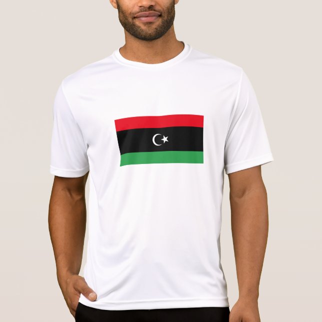 Camiseta Bandera de Libia (Anverso)