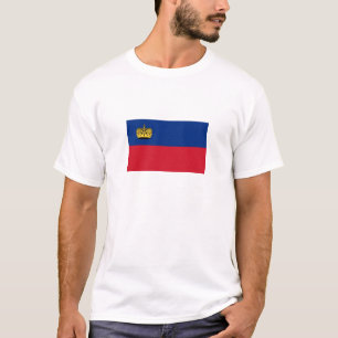 Camiseta Bandera de Liechtenstein