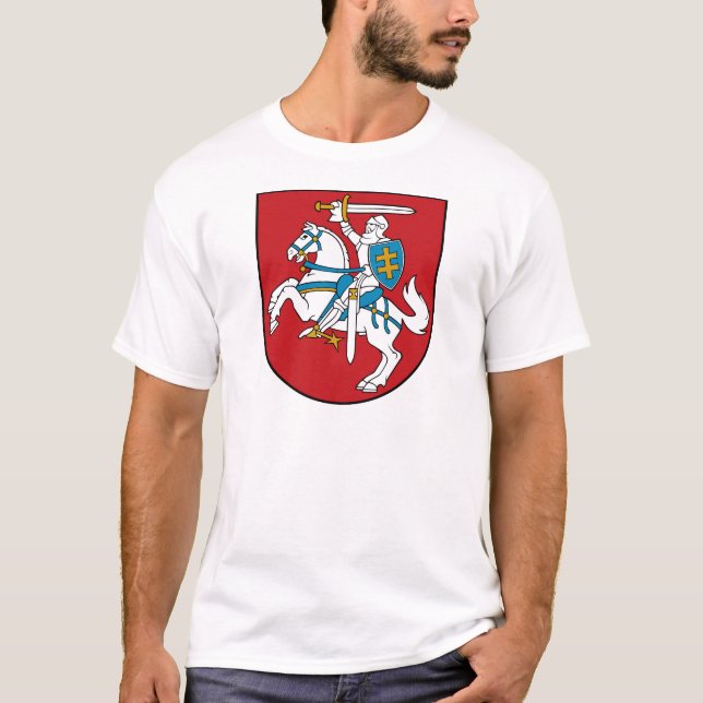 Camiseta Bandera de Lituania (Anverso)