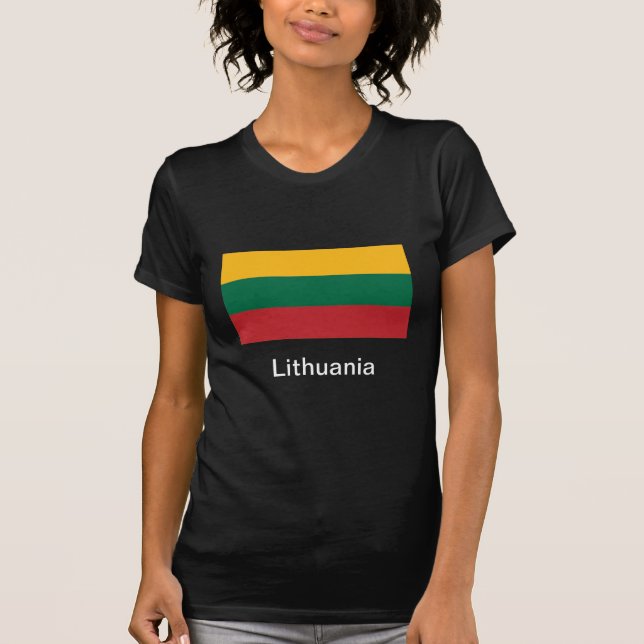 Camiseta Bandera de Lituania (Anverso)