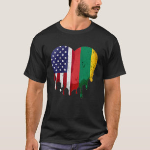 Camiseta Bandera de Lituania en el mes de la herencia litua