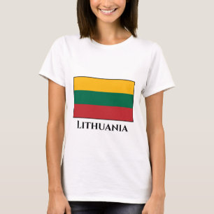 Camiseta Bandera de Lituania (lituana)