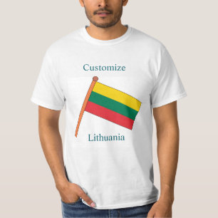 Camiseta Bandera de Lituania Thunder_Cove