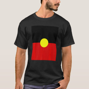 Camiseta Bandera de los aborígenes australianos en viaje de