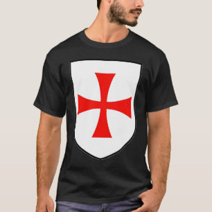 Camiseta bandera de los Caballeros Templarios Orden del Tem
