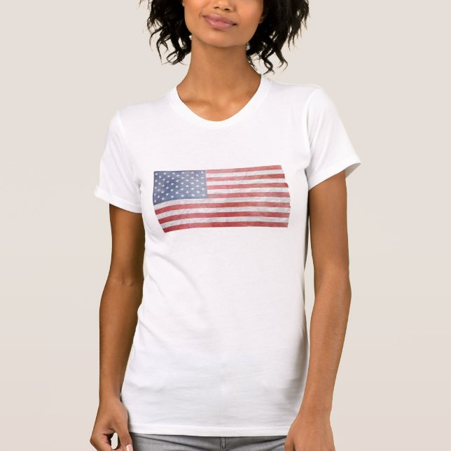 Camiseta Bandera de los E.E.U.U. (Anverso)
