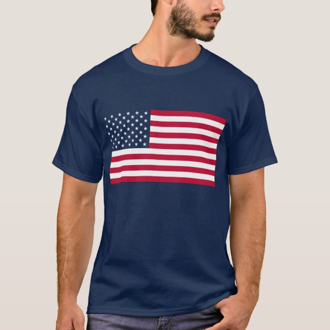 Camiseta Bandera de los E.E.U.U. (Anverso)