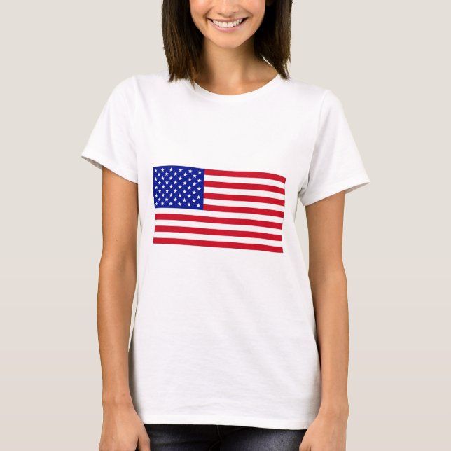 Camiseta Bandera de los E.E.U.U. (Anverso)