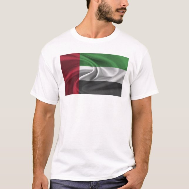 Camiseta Bandera De Los EAU (Anverso)