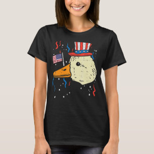Camiseta Bandera De Los Ee.Uu. Con Sombrero Superior 4 De J