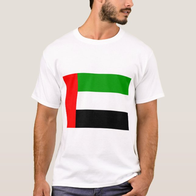 Camiseta Bandera de los Emiratos Árabes Unidos (Anverso)