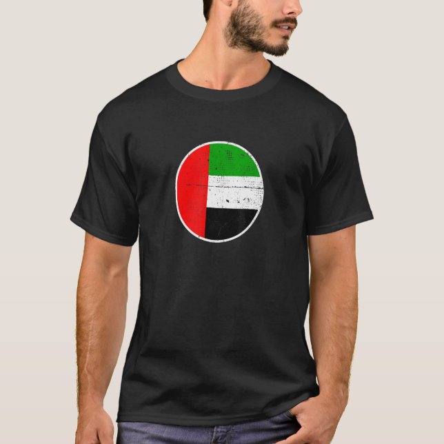 Camiseta Bandera de los Emiratos Árabes Unidos (Anverso)