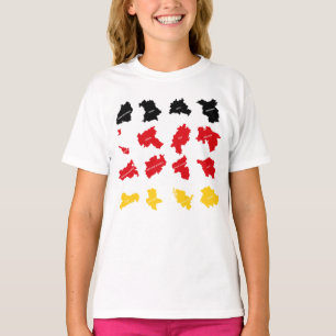 Camiseta Bandera de los Estados alemanes