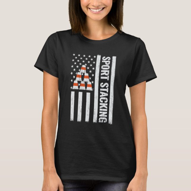 Camiseta Bandera de los Estados Unidos 4 de julio Deporte A (Anverso)
