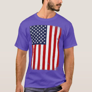 Camiseta Bandera de los Estados Unidos 4 de julio Estrella 