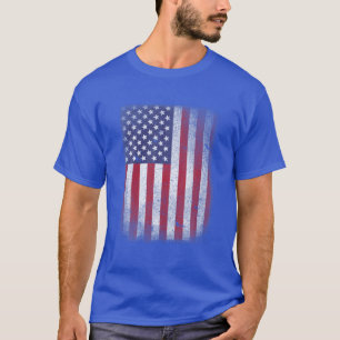 Camiseta Bandera de los Estados Unidos 4 de julio Estrella 