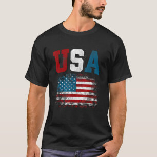 Camiseta Bandera de los Estados Unidos Bandera estadouniden