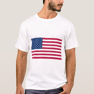Camiseta Bandera De Los Estados Unidos De América