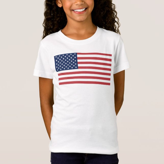 Camiseta Bandera de los Estados Unidos de América-26976 (Anverso)