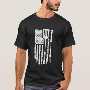 Camiseta Bandera de los Estados Unidos de América Cocina de