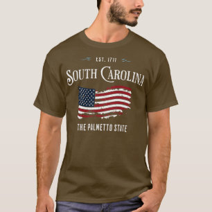 Camiseta Bandera de los Estados Unidos de América del Sur S