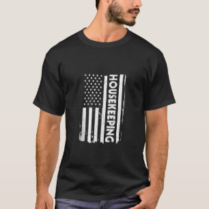 Camiseta Bandera de los Estados Unidos de América limpieza 