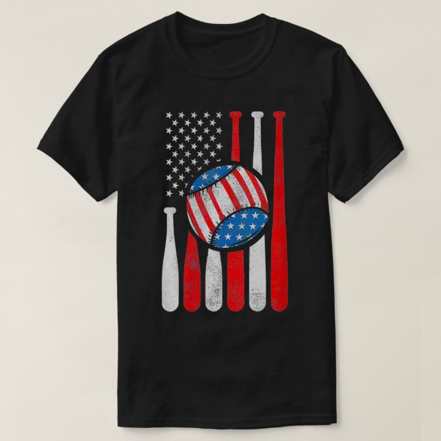 Camiseta Bandera de los Estados Unidos de América Patriótic (Diseño del anverso)