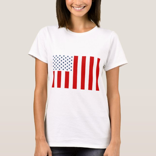 Camiseta Bandera de los Estados Unidos en tiempo de paz (Anverso)