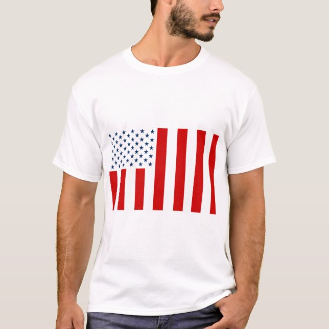 Camiseta Bandera de los Estados Unidos en tiempo de paz (Anverso)